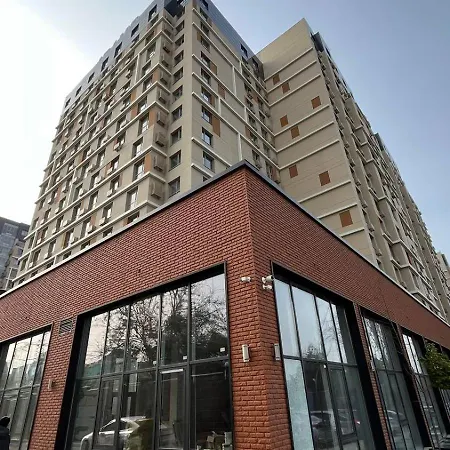 Лучший Вид На Горы Из Уютной Квартиры Almaty Exterior photo